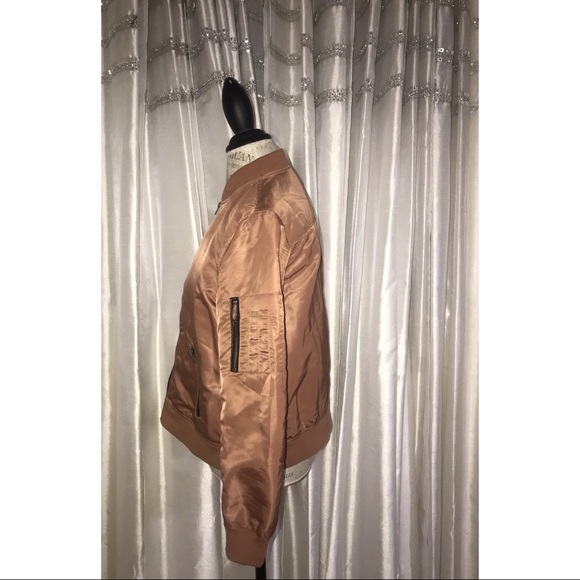Bronze bomber jacket - Picture 2 of 3